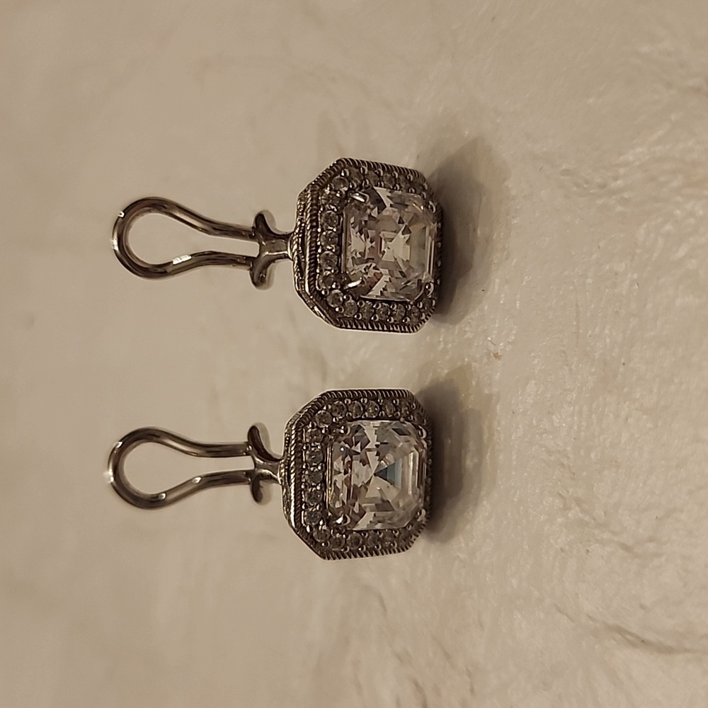 JUDITH RIPKA CZ .925 Earrings